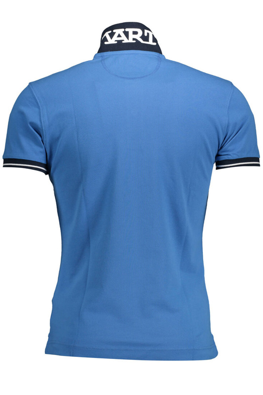 LA MARTINA POLO SHORT SLEEVE MAN BLUE