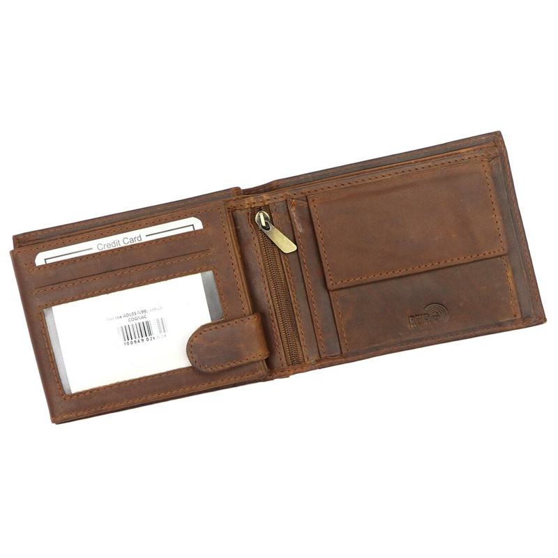 Practical stylish leather men's wallet Nordee