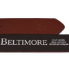 Beltimore leather men's brown narrow belt E16 : Colors - brown, beige, Strap size - r.110-125 cm