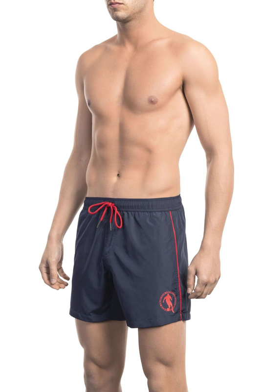 Stroje kąpielowe marki Bikkembergs Beachwear model BKK1MBS05 kolor Niebieski. Odzież Męskie. Sezon: