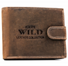 Kompakte Herren-Lederbrieftasche von Always Wild