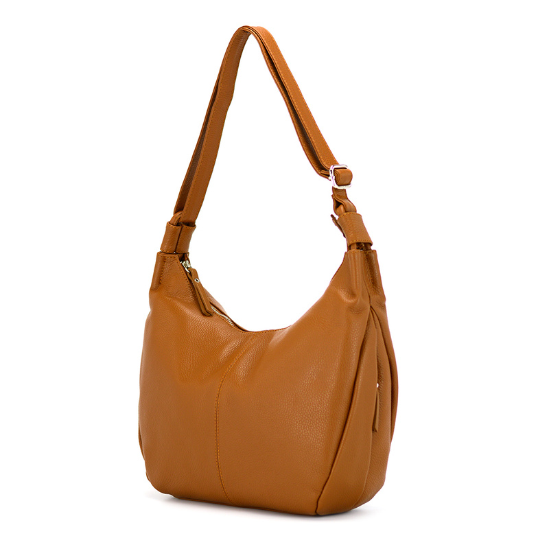 Women's leather small shopperbag shoulder bag