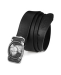 Beltimore leather men's black wide premium belt W24 : Colors - black, Strap size - r.120-135 cm