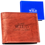 Elegante verlängerte Herrenbrieftasche von Always Wild