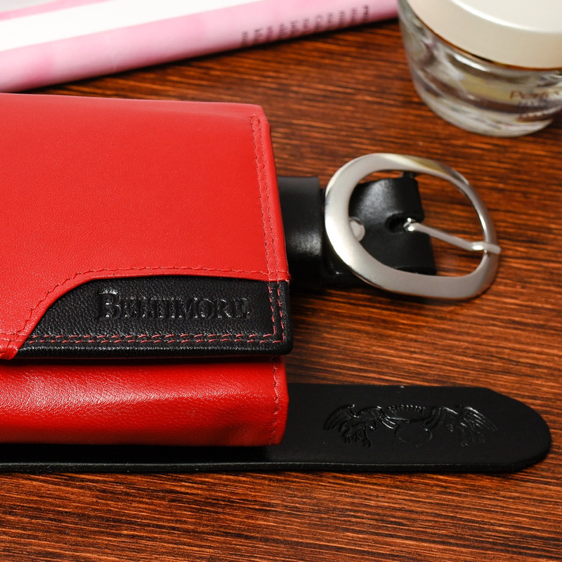 Women's Premium Leather Belt Wallet Set P47