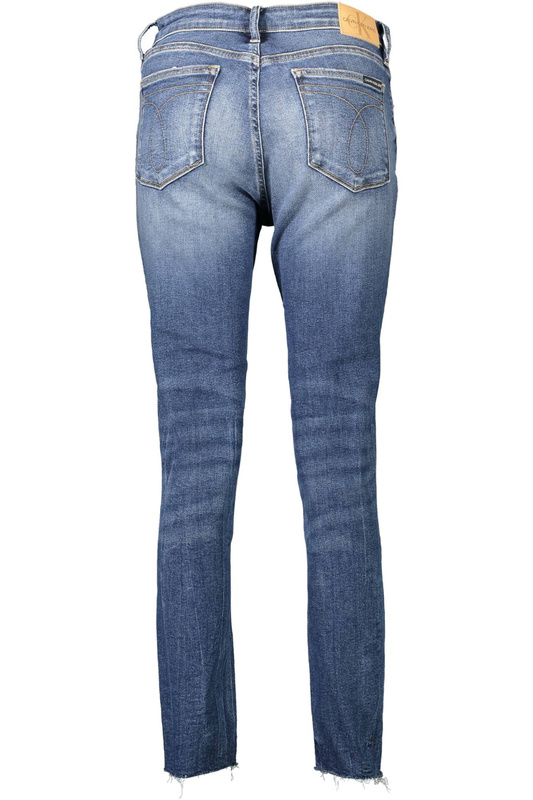 CALVIN KLEIN JEANS DENIM WOMAN BLUE