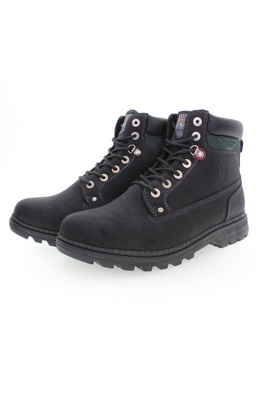 US POLO BEST PRICE FOOTWEAR MEN&#39;S BLACK BOOT