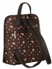 Leatherette bagpack DAVID JONES 6866-2