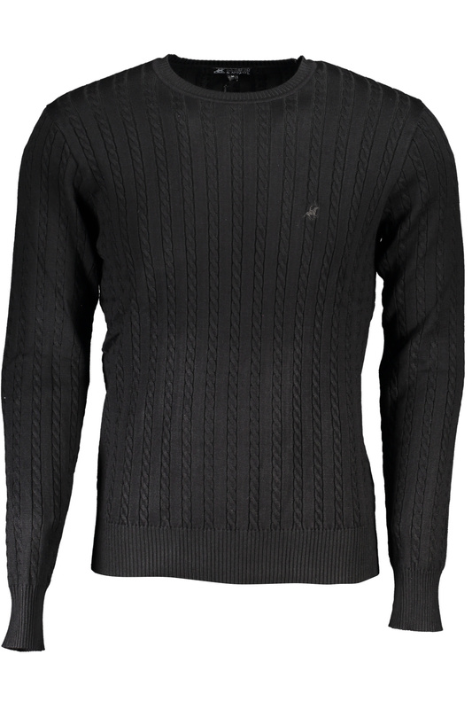 US GRAND POLO HERREN-PULLOVER SCHWARZ