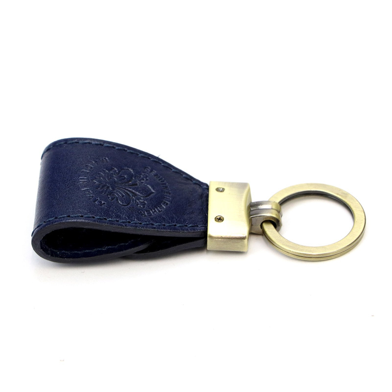 Elegant Leather Keychain by Florence