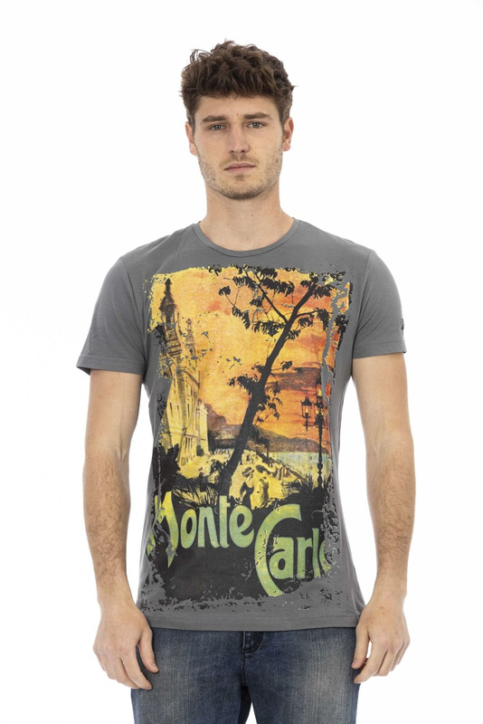 T-shirts Marke Trussardi Action Modell 2AT22_MONTECARLO Farbe Grey. Clothing Men. Saison: