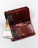 Leather's wallet RFID PETERSON PTN 2550-BO