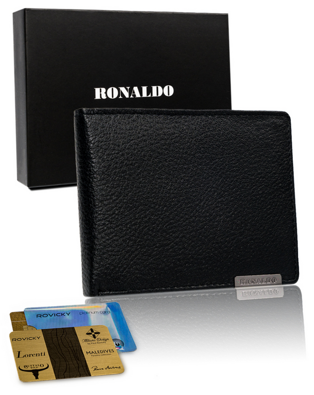 Leather wallet RONALDO N992-SPDM-RON