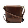 Beautiful classic leather women's messenger bag