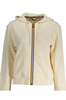 K-WAY BEIGE WOMEN&#39;S ZIP SWEATSHIRT