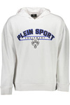 PLEIN SPORT SWEATSHIRT WITHOUT ZIP MAN WHITE