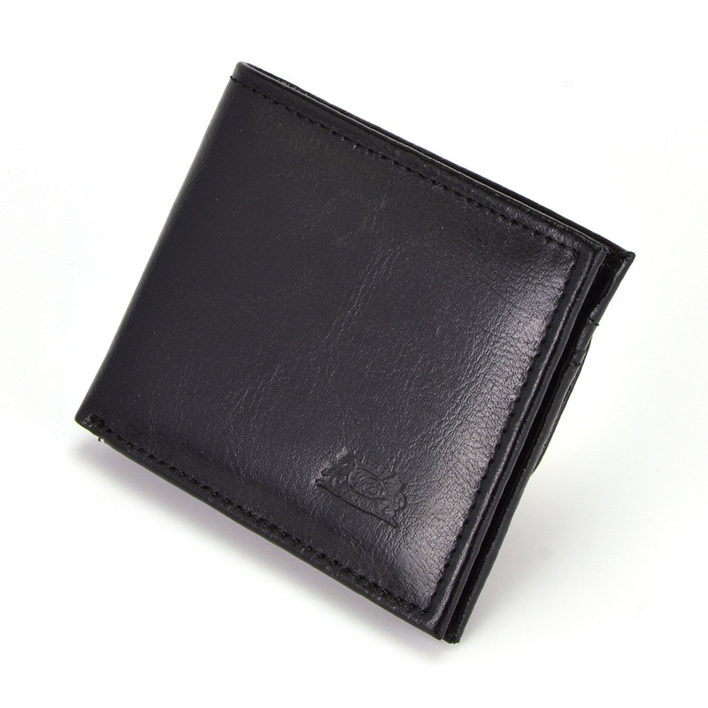 Elegant handheld men's leather Elkor wallet