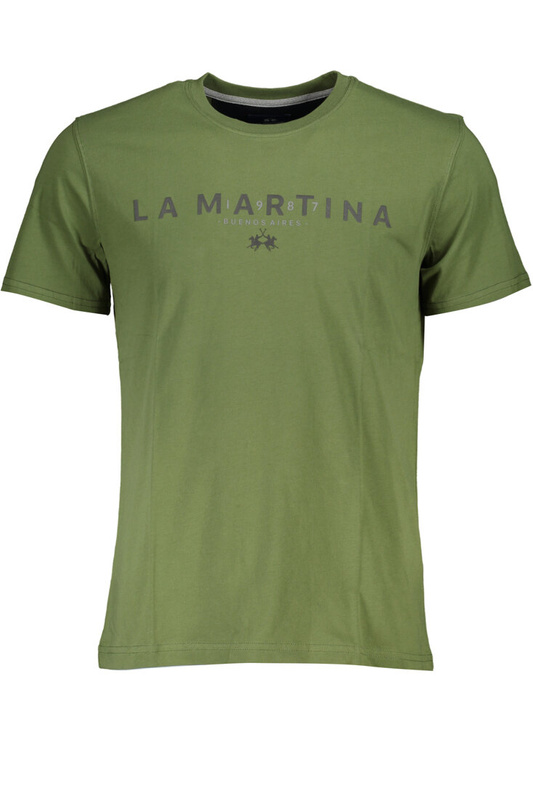 LA MARTINA GRÜNES KURZARM-T-SHIRT FÜR HERREN