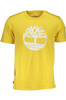 TIMBERLAND YELLOW MEN&#39;S SHORT SLEEVED T-SHIRT