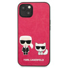 Karl Lagerfeld KLHCP13SPCUSKCP iPhone 13 mini 5,4" fuksja/fuchsia hardcase Ikonik Karl & Choupette