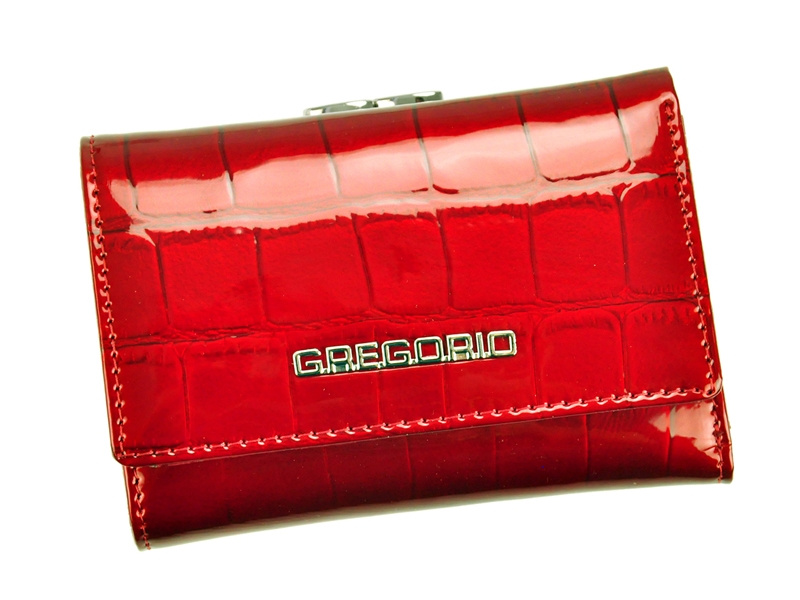 Patent leather small women's wallet Gregorio