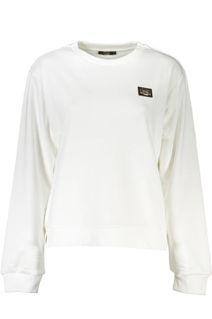 CAVALLI CLASS SWEATSHIRT WITHOUT ZIP WOMAN WHITE