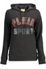 PLEIN SPORT SWEATSHIRT WITHOUT ZIP WOMAN BLACK