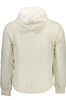 CALVIN KLEIN WHITE MEN&#39;S SWEATSHIRT WITHOUT ZIP