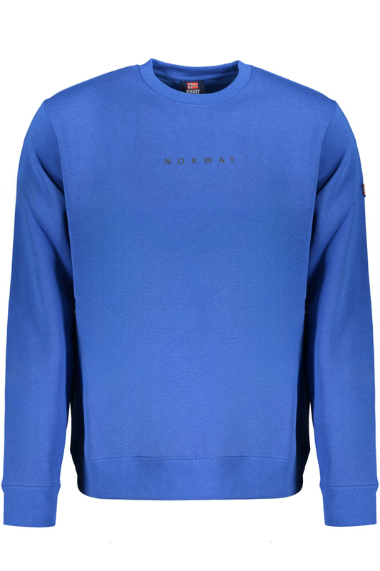 NORWAY 1963 MEN&#39;S BLUE ZIP-UP SWEATSHIRT