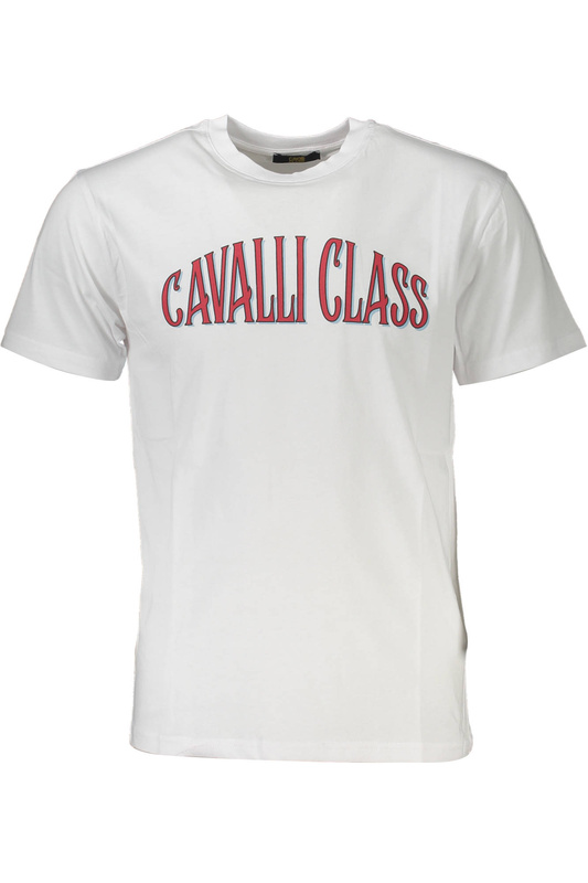 CAVALLI CLASS T-SHIRT KURZARM HERREN WEISS