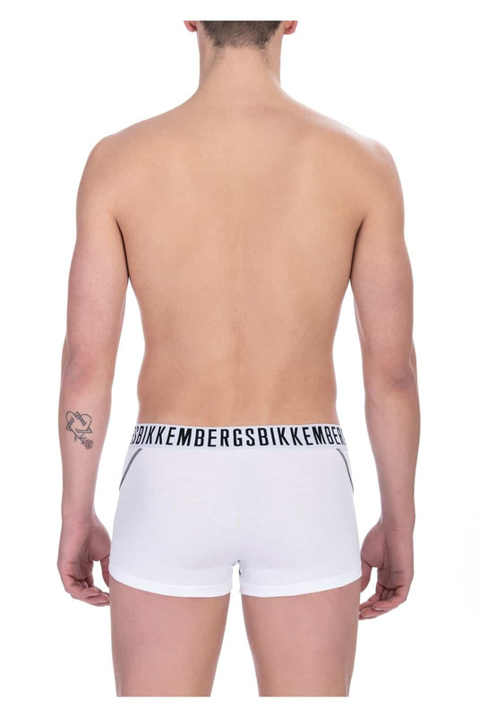 Boxershorts Marke Bikkembergs Modell BKK1UTR06BI Farbe Wei▀. Unterwńsche Herren. Saison: Das Ganze Jahr