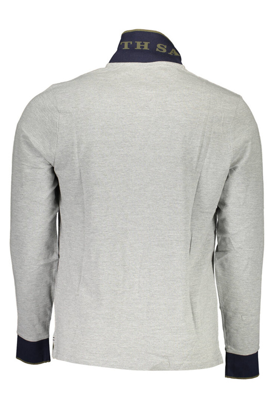 NORTH SAILS POLO LONG SLEEVE MAN GRAY