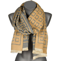 Grey Large Scarf Women's cotton warm scarf autumn RE-67