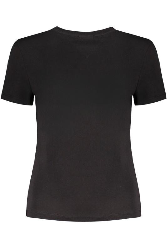 TOMMY HILFIGER WOMEN&#39;S SHORT SLEEVE T-SHIRT BLACK