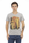 T-shirts Marke Trussardi Action Modell 2AT145 Farbe Grey. Clothing Men. Saison: