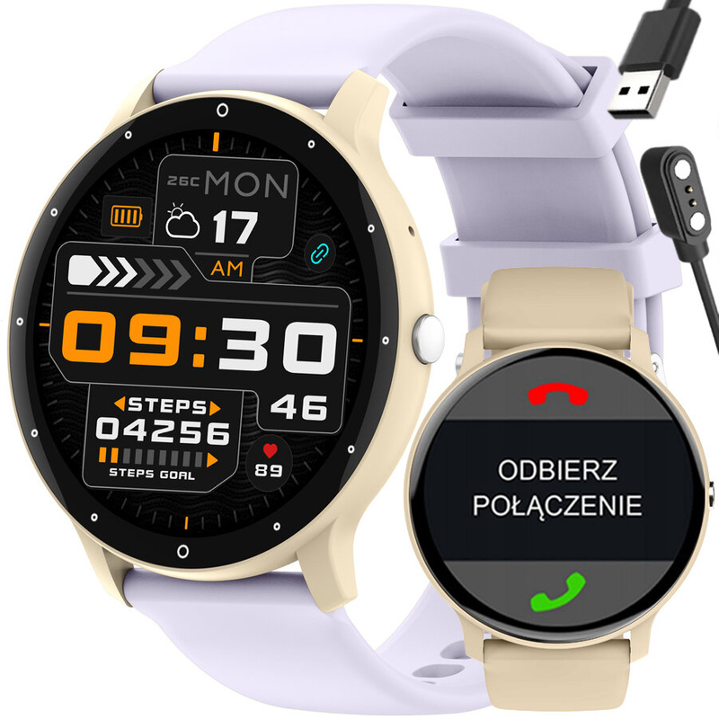 SMARTWATCH UNISEX GRAVITY GT1-8 PRO - BLUETOOTH CONNECTIONS, ADDITIONAL PASSAGE (sg027h)