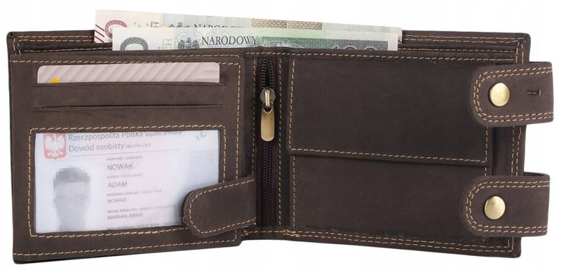 Leather wallet RFID ALWAYS WILD 2900-BIC