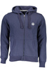 NORTH SAILS MEN'S BLUE ZIPPED SWEATSHIRT