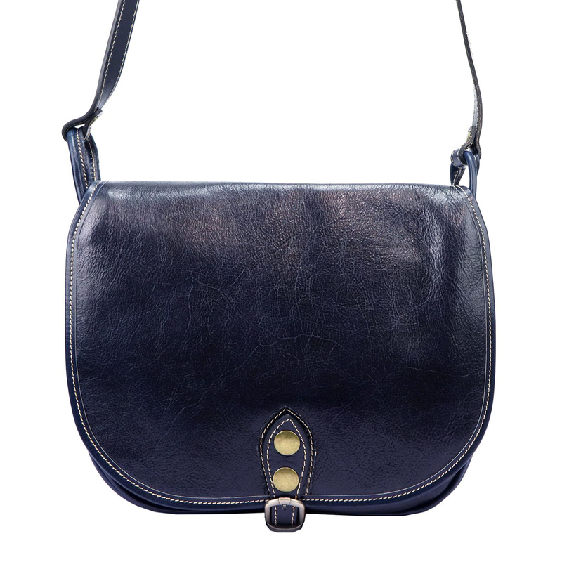 Leather crossbody bag stylish Florence