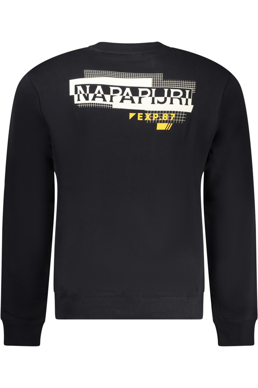 NAPAPIJRI SCHWARZES HERREN-SWEATSHIRT MIT REISSVERSCHLUSS