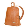 Camel leather backpack elegant handbag handy Beltimore 021