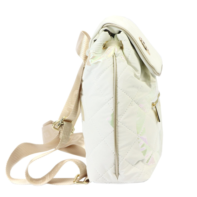 Damen Öko-Leder Rucksack Gregorio SK166 LIT HOLO GOLD