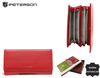 Leather wallet RFID PETERSON PTN 42100-SGN