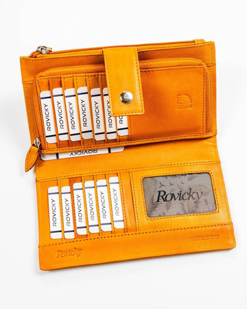 Women's genuine leather wallet Rovicky R-861-DDW