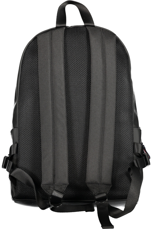 TOMMY HILFIGER MEN&#39;S BLACK BACKPACK