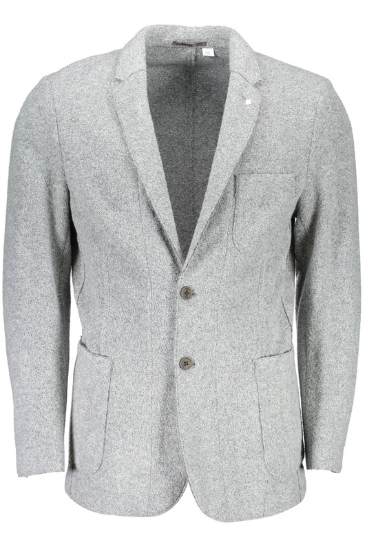 GANT HERREN KLASSISCHE JACKE GRAU