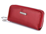 Red leather small women's key case Alessandro Paoli S43 key case