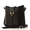 A stylish Vera Pelle women's leather messenger bag