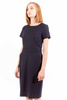 GANT SHORT DRESS WOMAN BLUE