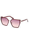 GUESS JEANS WOMEN&#39;S BROWN SUNGLASSES